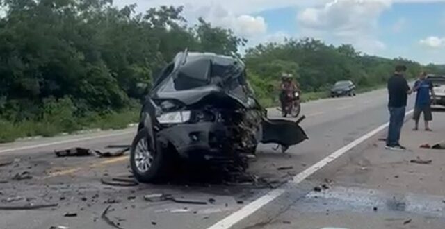 Acidente grave na BR-116 entre Murici e Salgueiro deixa uma pessoa morta