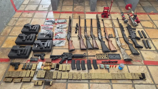 SERRA TALHADA: POLÍCIA CIVIL DEFLAGRA OPERAÇÃO “FORJA II” CONTRA COMÉRCIO ILEGAL DE ARMAS